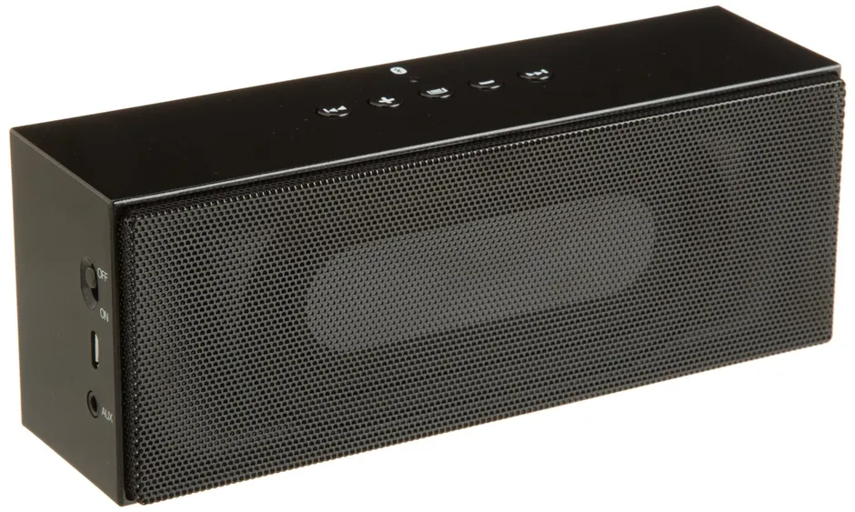 Altoparlante Amazon Basics Bluetooth vista frontale