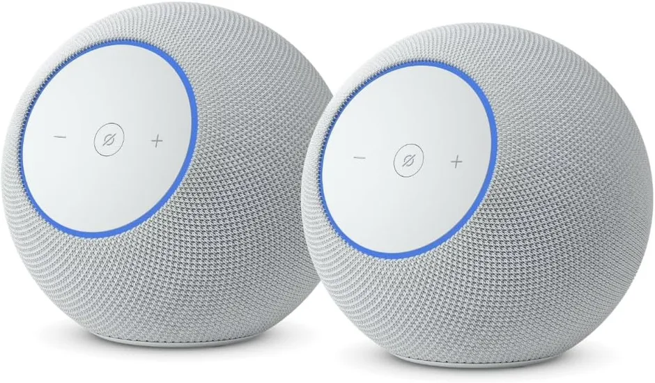 Coppia di Amazon Echo Studio Bianco Ghiaccio