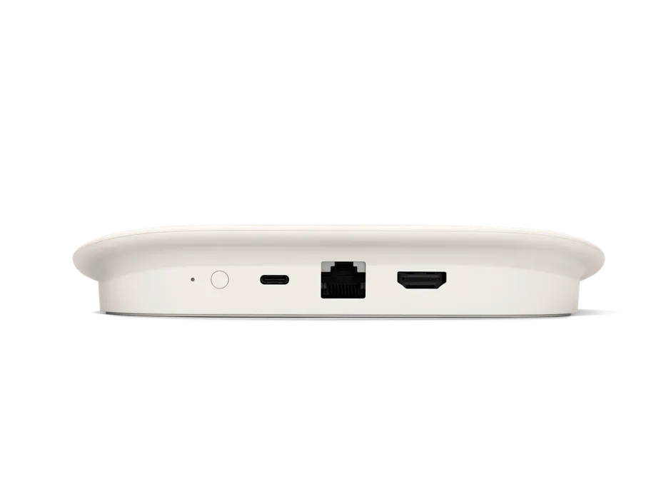 Google TV Streamer 4K viste porte posteriori