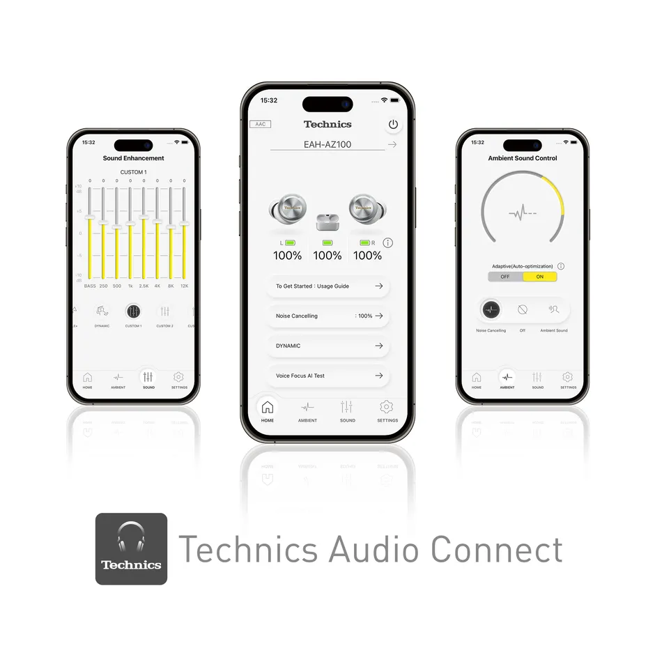 App Technics Audio Connect per EAH-AZ100